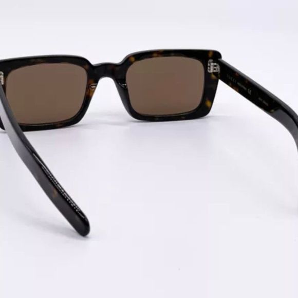 Sale! New Gucci Unisex 52mm Havana Brown Sunglasses! main image 6
